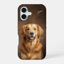 Golden Retriever Dog Portrait iPhone / iPad case