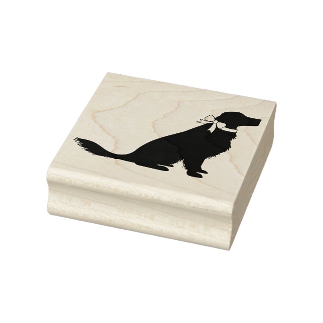 Golden Retriever Dog Puppy Rubber Stamp (Stamp)