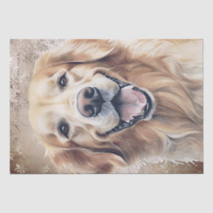 Golden Retriever Dog Tissue Paper