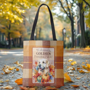 Golden Retriever Dog Tote Bag