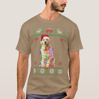 Golden Retriever Dog Ugly Sweater Christmas Puppy