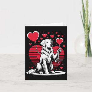 Golden Retriever Dog Valentine's Day Dog Owner Val Card