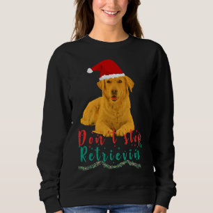 Golden Retriever Don Stop Retrievin Sweatshirt