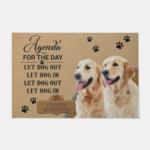 Golden Retriever Doormat, Golden Retriever  Lover Doormat