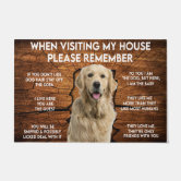 Funny Doormat - Hope You Like Golden Retriever 6 - Dog Lover Gift - Co