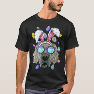 Golden Retriever Easter Bunny Ears Funny Easter Eg T-Shirt