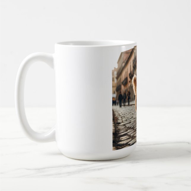 Golden Retriever Elegant Coffee Mug (Left)