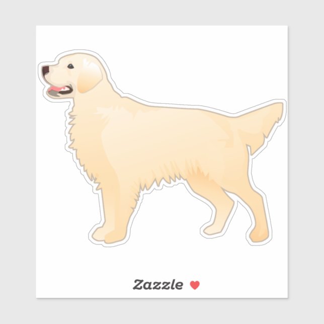 Golden Retriever English Cream or White (Sheet)