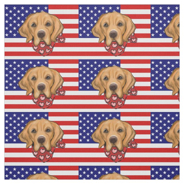 Golden Retriever Fabric (Swatch)