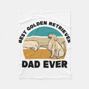 Golden Retriever Fleece Blanket