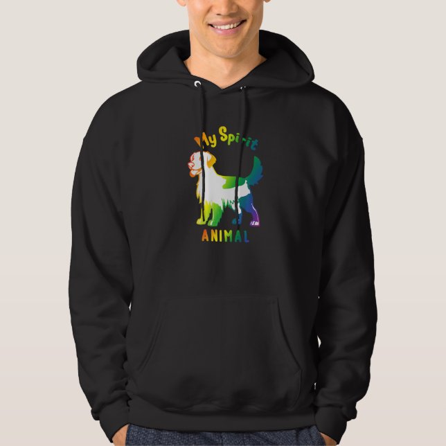 Golden Retriever  for Golden Hoodie (Front)