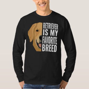 Golden Retriever For Women Men Kids Funny Adopted T-Shirt