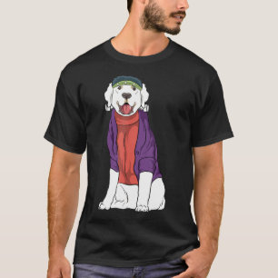 Golden Retriever Frankenstein Dog Halloween Costum T-Shirt