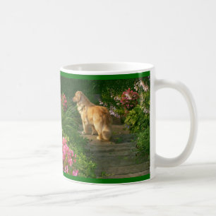 Golden Retriever Garden Mug