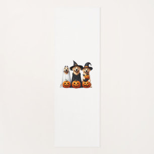 Golden Retriever Ghost Halloween Dog Lovers  Yoga Mat