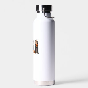 Golden Retriever Ghost Halloween Trick Or Treat Do Water Bottle