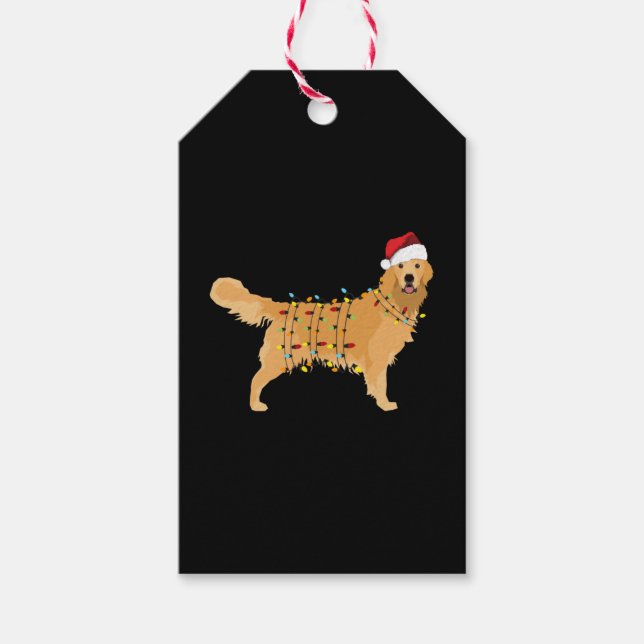 Golden Retriever Gift Tags (Front)