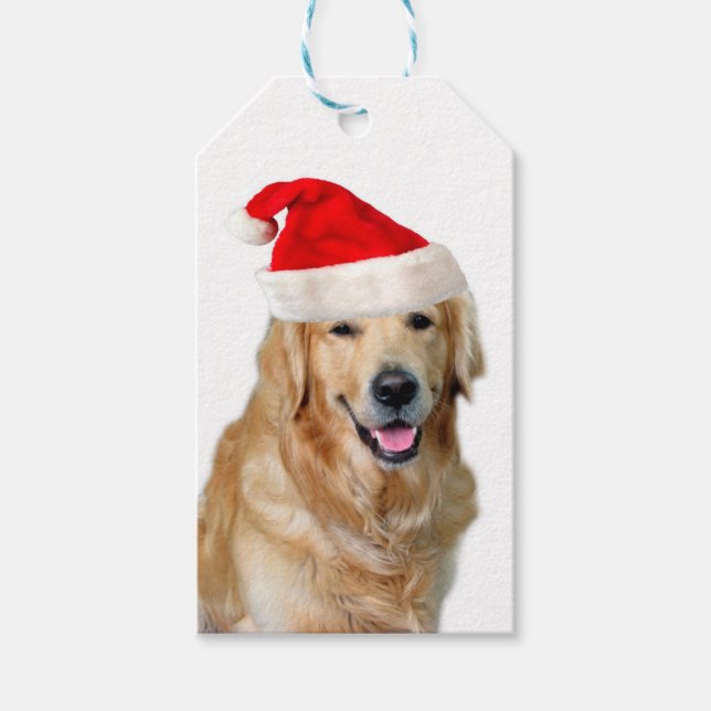 Golden Retriever Gift Tags (Front)