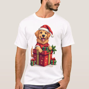 Golden Retriever Gift Wrap T-Shirt