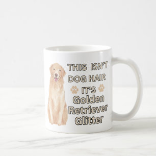 Golden Retriever Glitter – Funny Dog Hair Coffee Mug