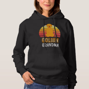 Golden Retriever Golden Mama Vintage Hoodie