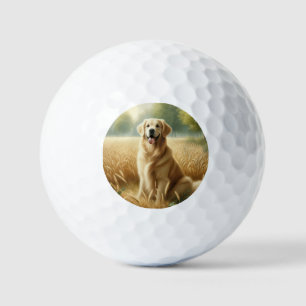 Golden Retriever Golf Balls