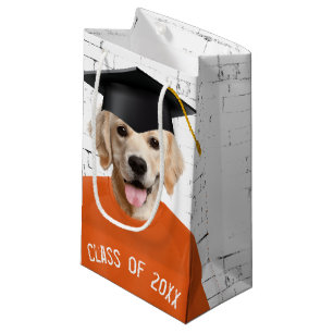 Golden Retriever Graduate  Small Gift Bag