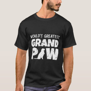 Golden Retriever Grandpaw Worlds Greatest Grand P T-Shirt