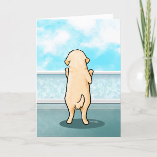 Golden Retriever Greeting Card 