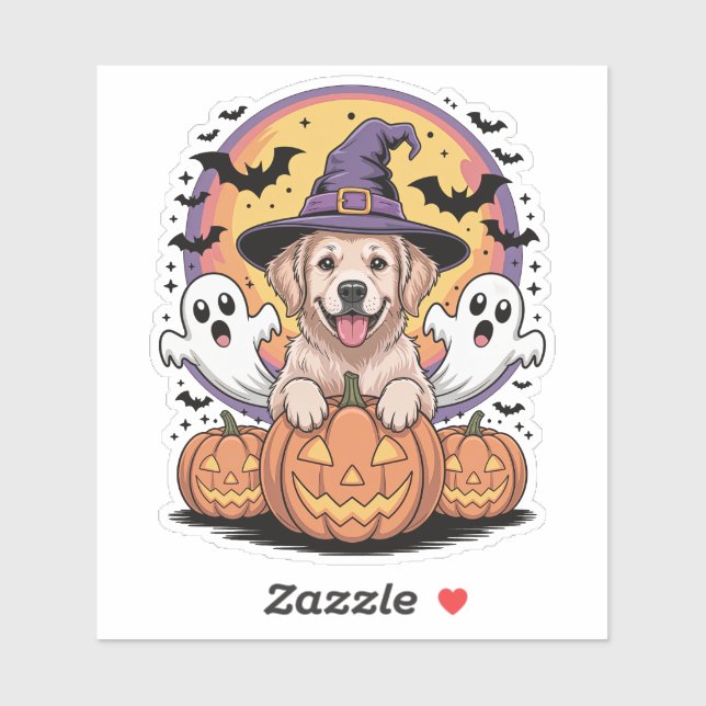Golden Retriever Halloween (Sheet)