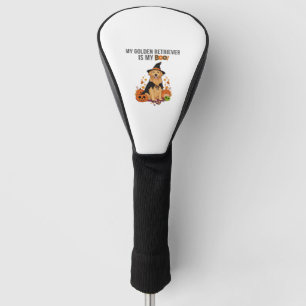 Golden Retriever Halloween Dog  My Golden Retrieve Golf Head Cover