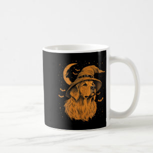 Golden Retriever Halloween Funny Dog Mum Wizard Coffee Mug