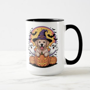 Golden Retriever Halloween Mug