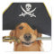 Golden Retriever Halloween Pirate