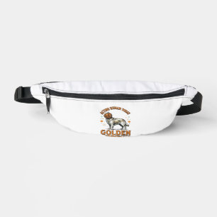 Golden Retriever Halloween Pumpkin Dog Costume Shi Bum Bags