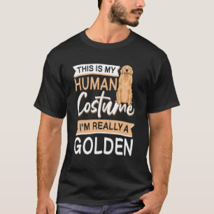 Golden Retriever Halloween Quote For Men Women Kid T-Shirt