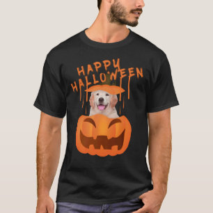Golden Retriever Halloween T-Shirt