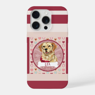 Golden Retriever Heart iPhone 11 Pro Case