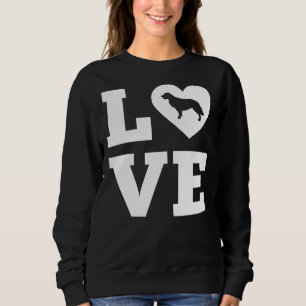 Golden Retriever Heart Love Sweatshirt