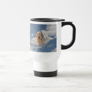 Golden Retriever Heavenly Puppy Travel Mug
