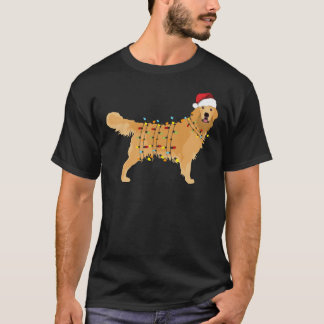 Golden Retriever Holiday Christmas Light Essential T-Shirt