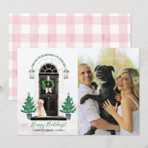 Golden Retriever Holiday Photo Card