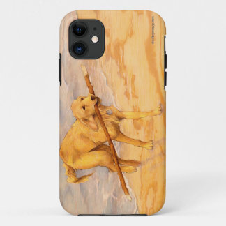 Golden Retriever Horizontal Art Phone Case