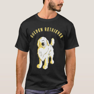 Golden Retriever I For Dog Lover- T-Shirt