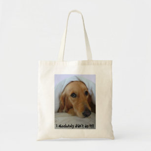 Golden Retriever, Innocent!! Tote Bag