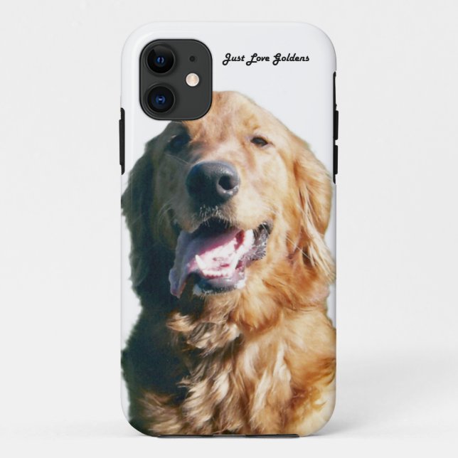 Golden Retriever iPhone Case (Back)