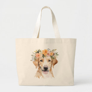 Golden Retriever Jumbo Tote