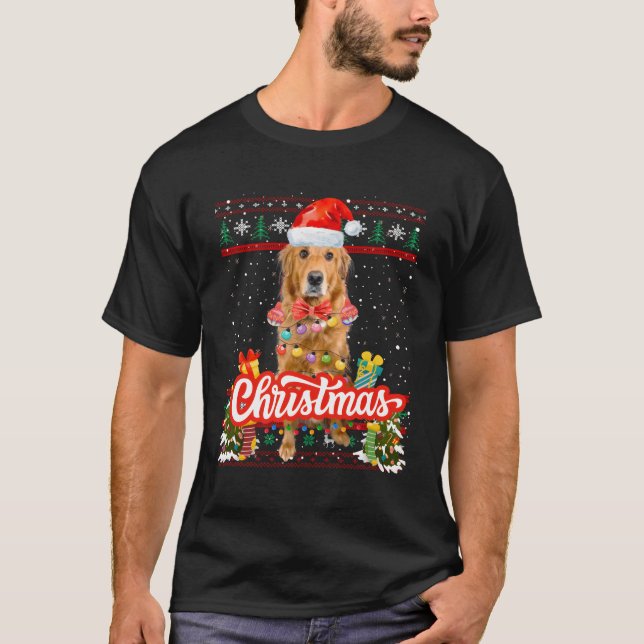 Golden Retriever Jumper For T-Shirt (Front)
