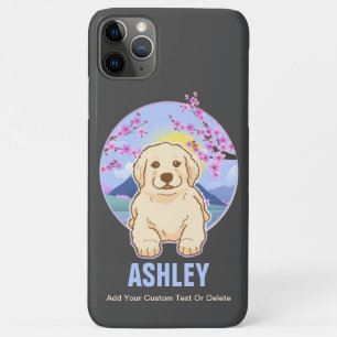 Golden retriever Kawaii Cute Gift Dog Pet iPhone 11 Pro Max Case