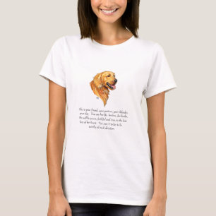 Golden Retriever Keepsake T-Shirt